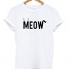 meow shirt