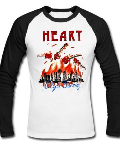 Heart raglan t shirt
