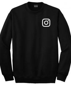 Instagram logo sweatshirt