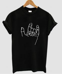 Metal Finger Sketch T-Shirt