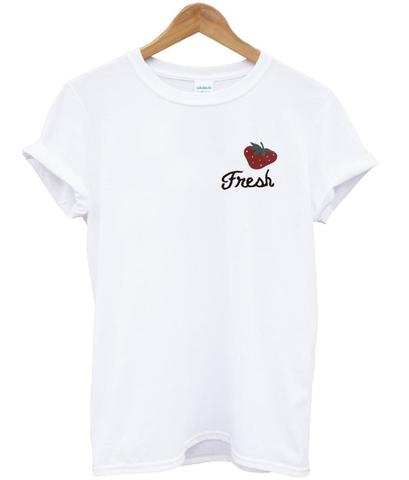 strawberry fresh T shirt | anncloset.com