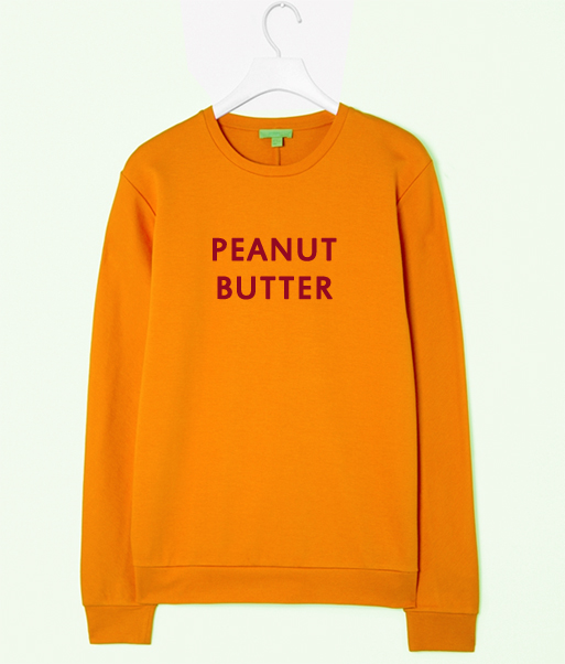 Peanut butter sweatshirt | anncloset.com