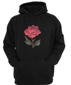 Rose flower hoodie