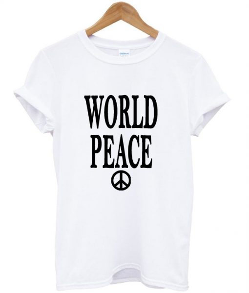 World peace t shirt