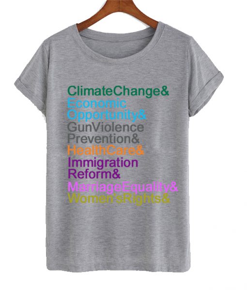 climmate change economic opportunity t shirt