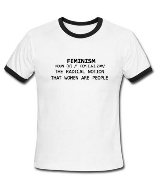 Feminism Ringer T Shirt