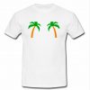 Twin Palm Tree T Shirt
