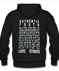 Authentic Hoodie back