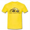 New York City Taxi gold yellow T Shirt