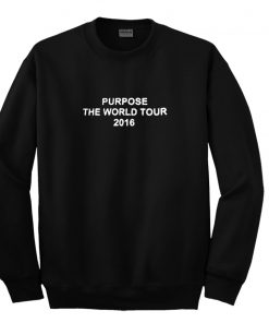 Purpose Of The World Tour 2016 Sweatshirt