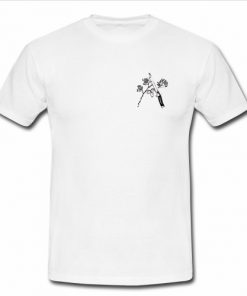 Rose And Knife T Shirt