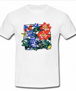 flowers t shirt