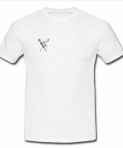 rose and knife t shirt