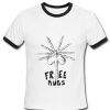 Alien Free Hugs Ringer T Shirt