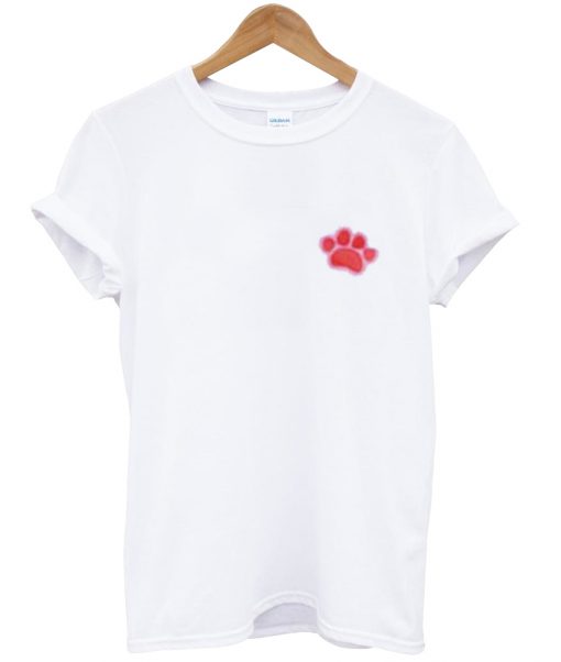 Dog Footprints T Shirt