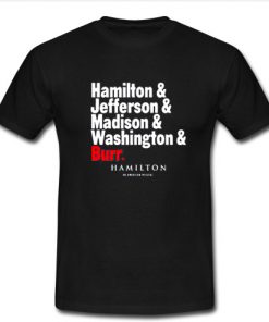 Hamilton Names Youth T Shirt