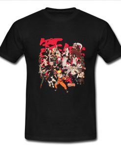 Naruto Characters T Shirt