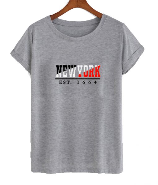 New York Est 1664 T Shirt