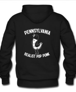 Pennsylvania Realist Pop Punk Hoodie back