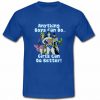 Wonder Woman Super Girl Anything Boys Can Do Girls Can Do Better T Shirt