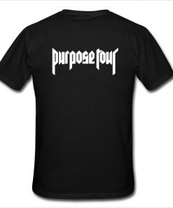 Purpose Tour T Shirt back