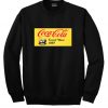 Vintage Coca Cola Striped Crewneck 1987 Sweatshirt