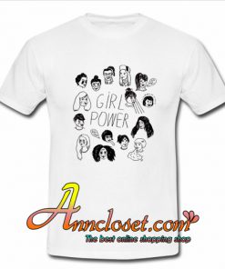 Girl Power Art T Shirt