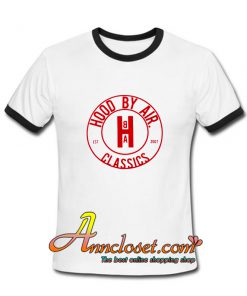 Hood By Air Rihanna Classic Ringer T-Shirt