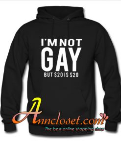 I'm Not Gay But $20 is $20 Hoodie