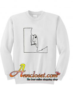 Smoke Girl Sketch Sweatshirt