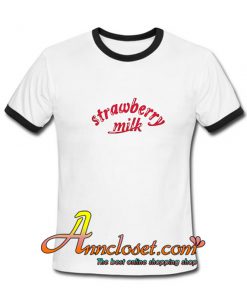 Strawberry Milk Ringer T Shirt