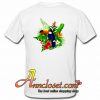 Toucan Bird Flower T-Shirt back