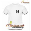 H Font T-Shirt