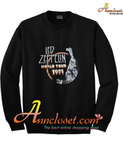 Led Zepplin World tour 1971 Sweatshirt