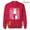 Llama Patterned Ugly Christmas Sweatshirt