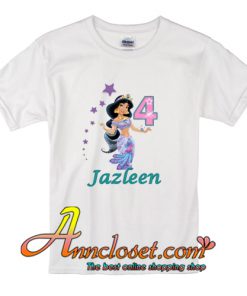 Jasmine Themed Birthday T-Shirt
