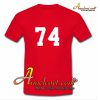 74 Font T-Shirt