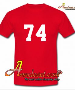 74 Font T-Shirt