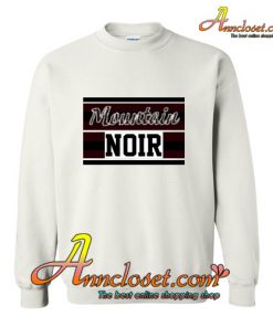 Mountain Noir Sweatshirt