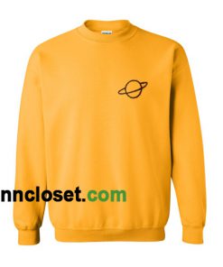 Planet Print Sweatshirt
