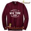 Property Of New York University Sweatshirt