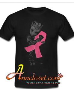 Groot Hug Breast Cancer T-Shirt