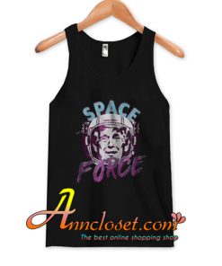 Donald trump with space force tank tops