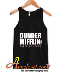 Dunder Mifflin Paper Co tops, The Office top, The Office Tv Show tank tops