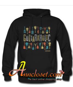 Guitaraholic hoodie - Vintage Style Lightweight