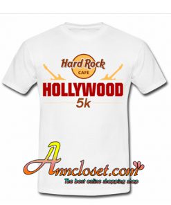 Hard Rock Cafe 5K-10K - Hollywood tshirt
