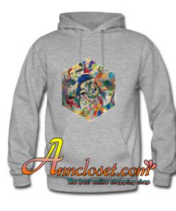 Kandinsky Men Clothing Abstract Art hoodie
