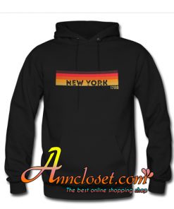 Retro 1970s Style New York Funny Home State T-Shirt Gift Retro New York hoodie