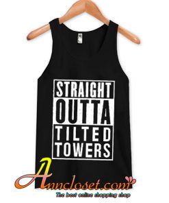 Straight Outta Tilted Towers Fortnite Gamer Youth tank top