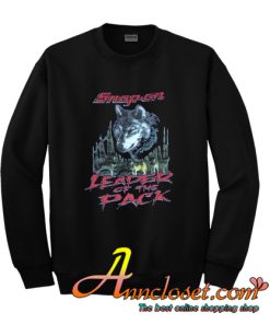 rare vintage 80s snap - on leader of the pack t shirt xxl blend polyester cotton sweatshirt